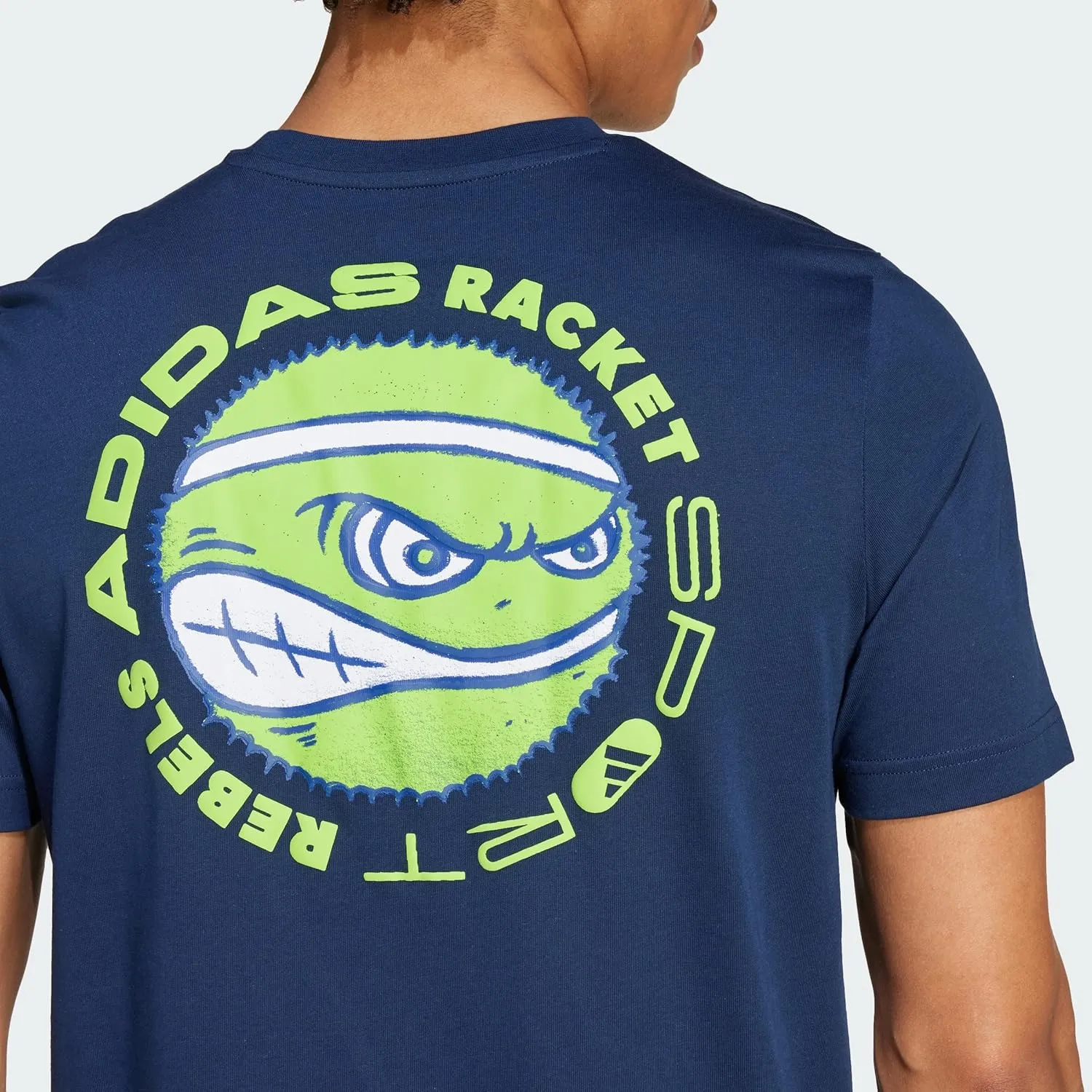adidas Men's Racket Sport Rebels Graphic T-Shirt
