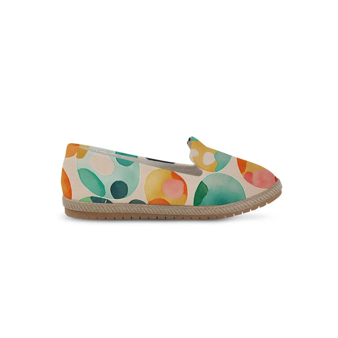 Colorful Circles Nook Espadrille