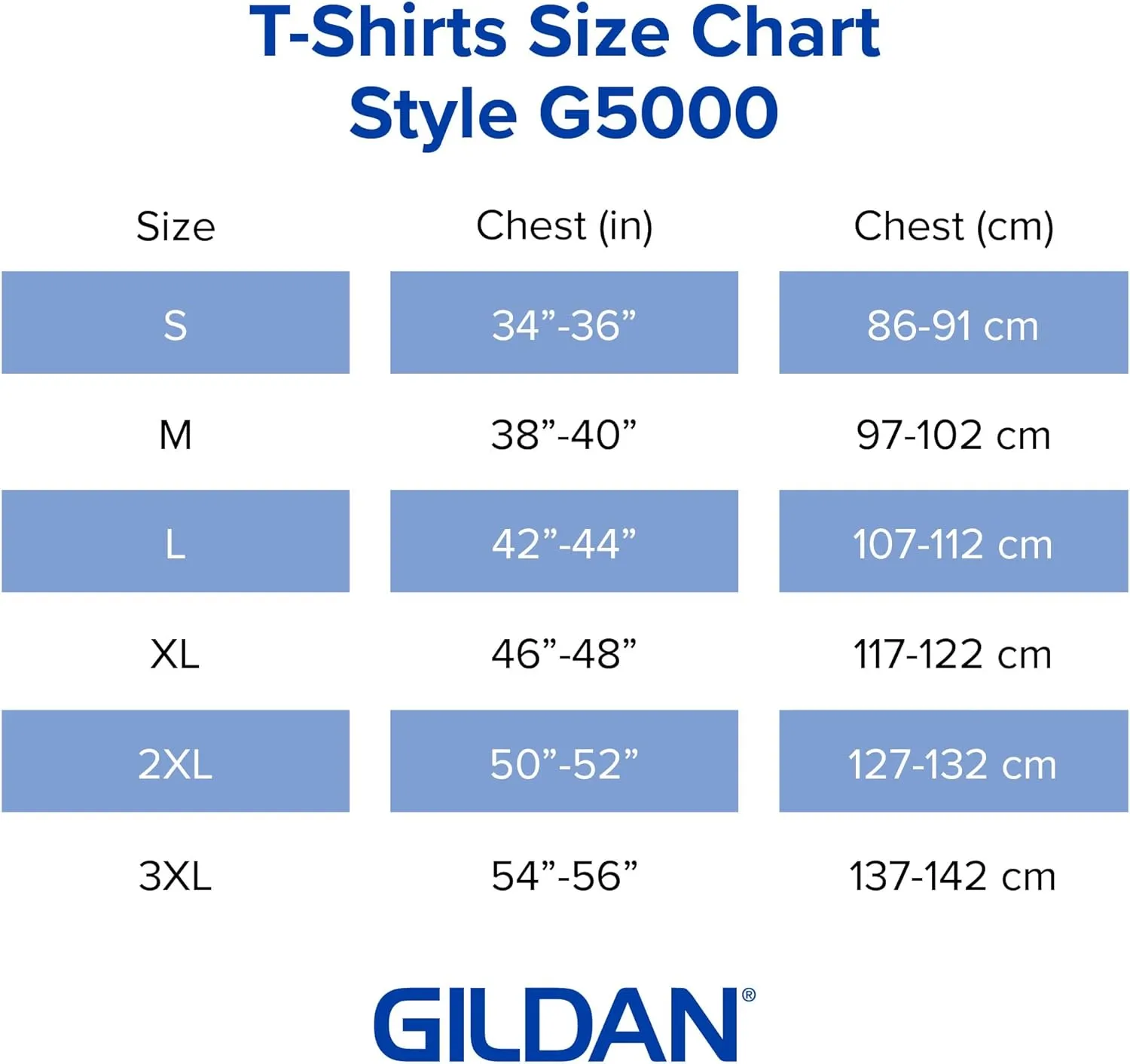 Gildan Adult Heavy Cotton T-Shirt, Style G5000, Multipack