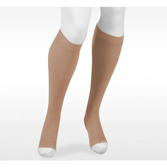 Juzo Move Knee High w/ Silicone Band 20-30 mmHg, Open Toe