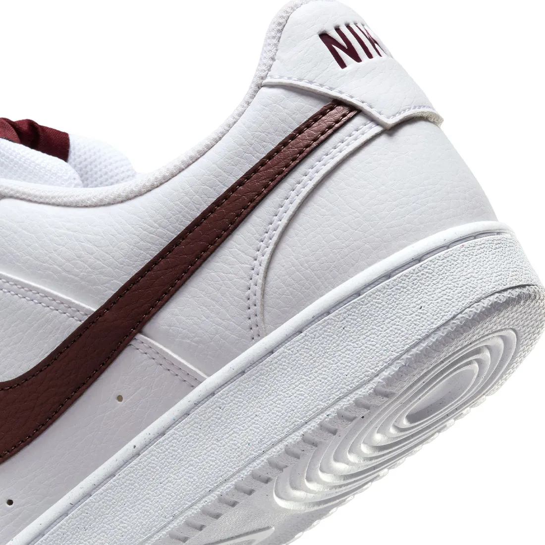 Nike Court Vision Low Next Nature Men's Shoes White Burgundy