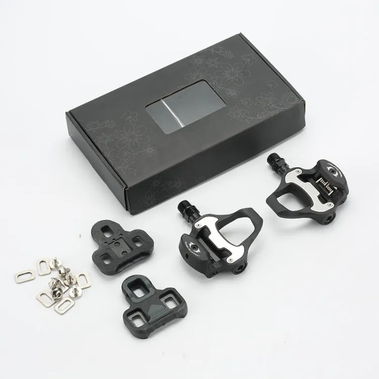 RACEWORK 01455 Road Bike Self-locking Pedals(Black)